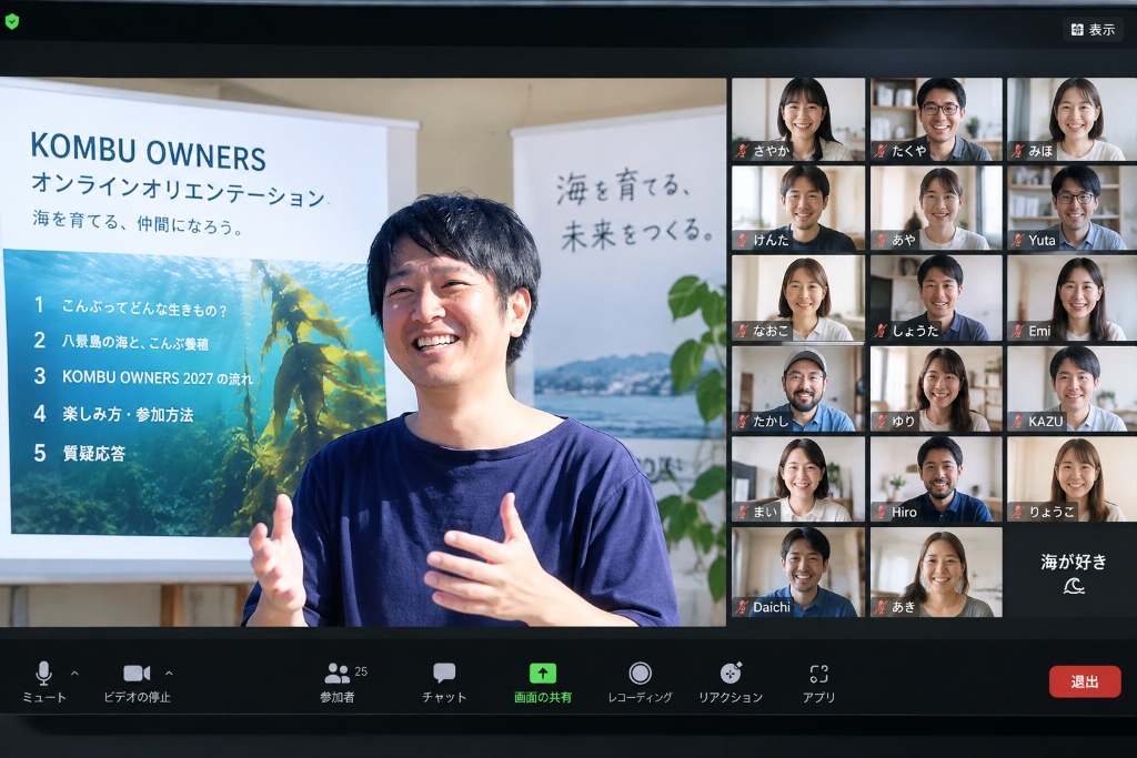 オンライン交流会のイメージ